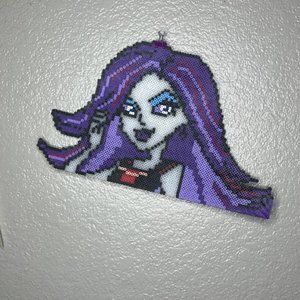 Spectra Vondergeist Monster High Perler Bead Wall Decor